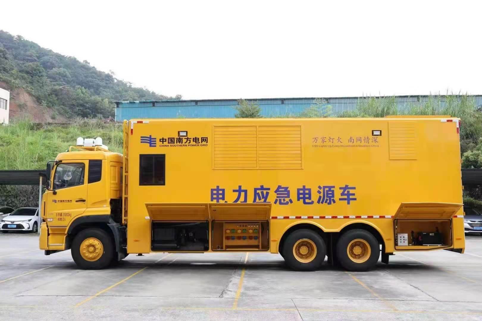 德庆安康大型柴油发电机发电车UPS电源出租租赁